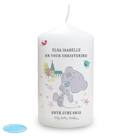 Personalised Tiny Tatty Teddy Candle Extra Image 1